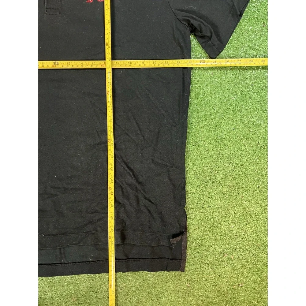 Polo Golf Ralph Lauren Polo Shirt Men L‎ Black Short Sleeve Performance